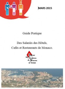 Guide des salariés des Hôtels, Cafés et Restaurants de Monaco
